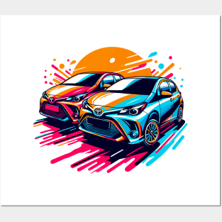 Toyota Yaris Posters and Art